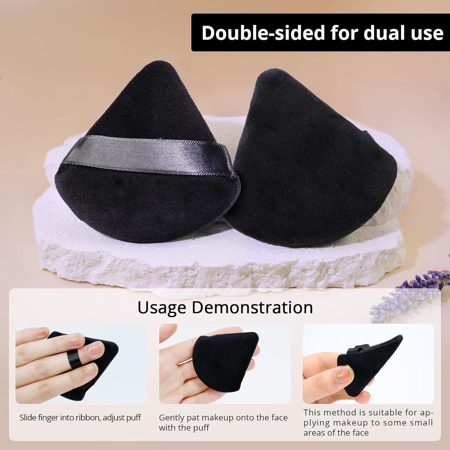 Triangle Powder Puffs for Face