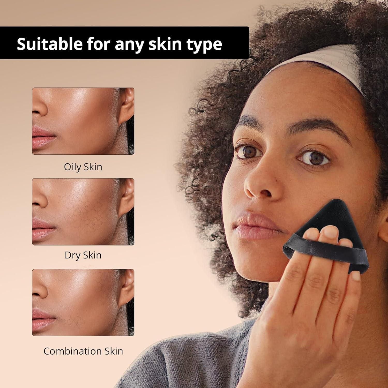 Triangle Powder Puffs for Face