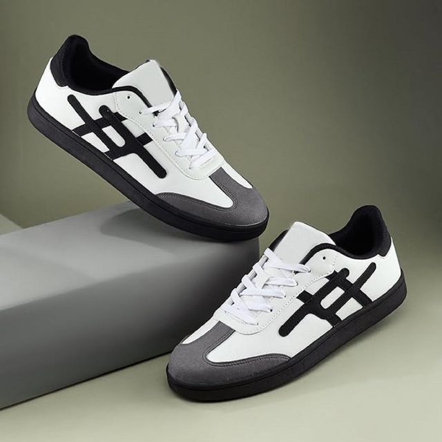 Campus Mens Roar Wht/Blc Sneakers