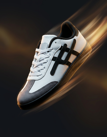 Campus Mens Roar Wht/Blc Sneakers